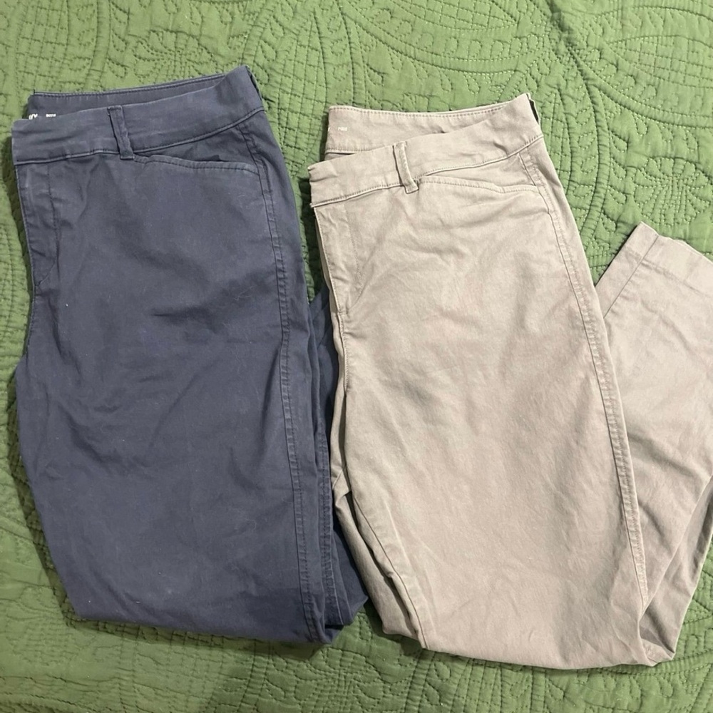 2 pairs of Old navy pixie pants